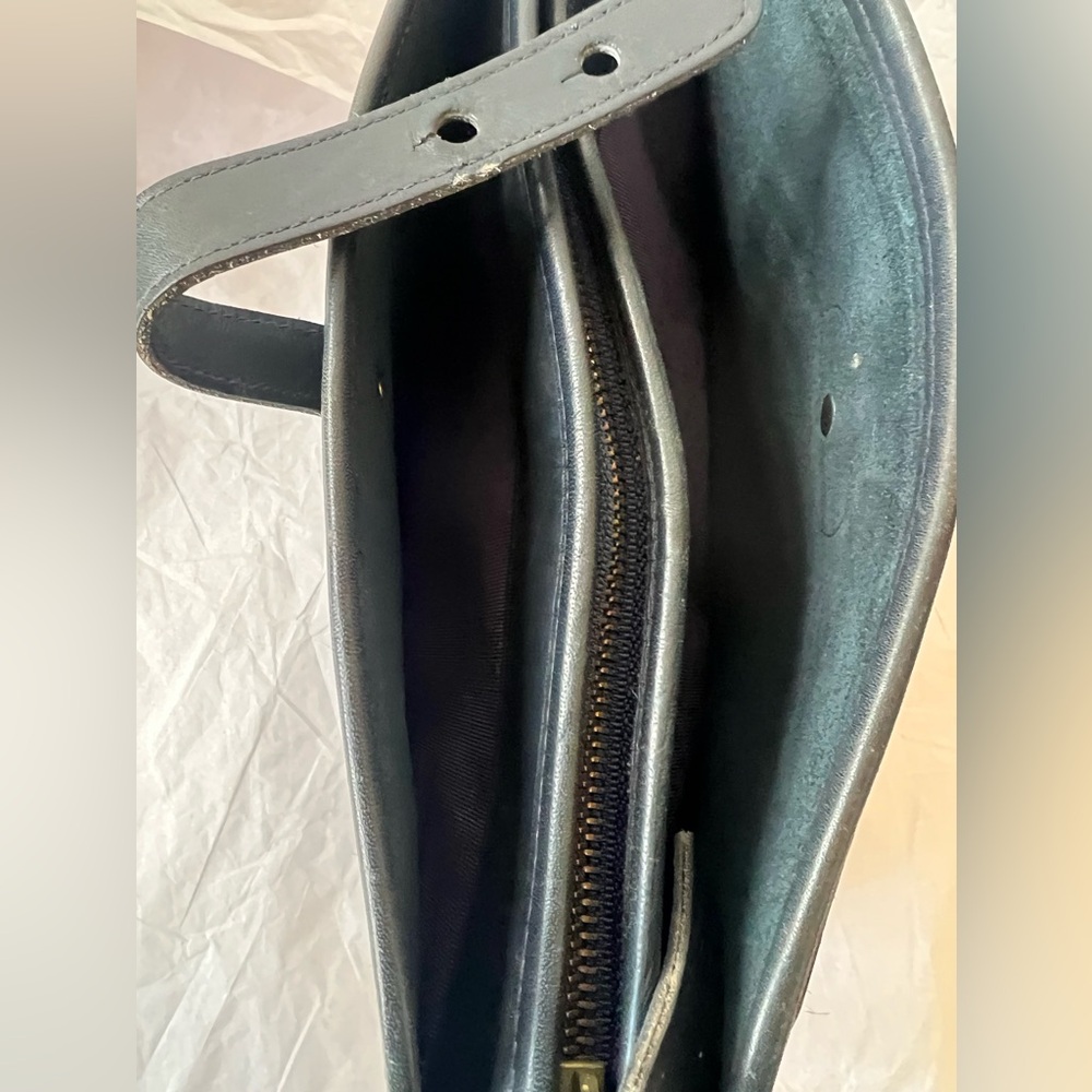 RARE VINTAGE DIANE VON FURSTENBERG  LEATHER BAG - Picture 11 of 16